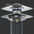 thumbnail image 5 of Plastic Foot Operated Square Floor Drain Fast Drainage Press Sewer Strainer, 5 of 5
