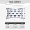 thumbnail image 6 of Binfone Hipster Mustache Standard Size Pillowcase, Long Staple Pure Cotton Envelope Closure Pillow Cover(without pillow core),14"x20", 6 of 9