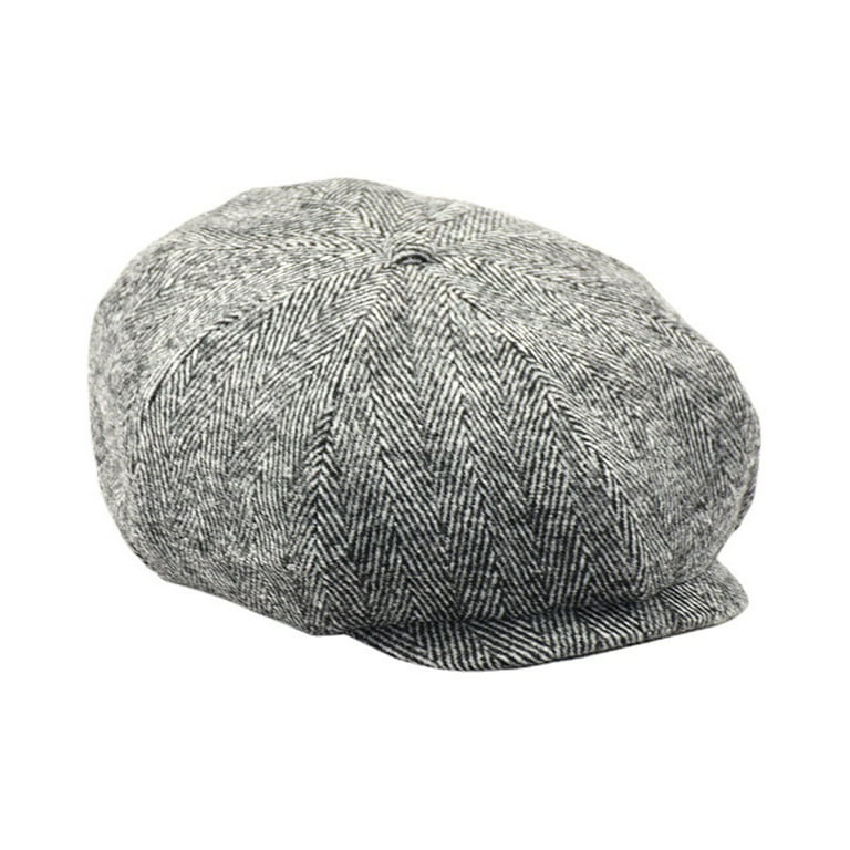 6Pack Fashion Men s Warm Flat Cap Men s Casual Octagonal Hat Men s Retro Beret Caps Men s Newsboy Hat
