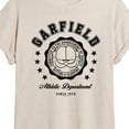 thumbnail image 3 of Garfield - Varsity Seal - Women's Oversized T-Shirt, 3 of 5