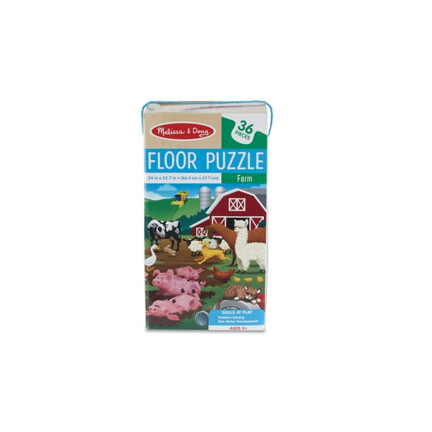 Melissa & Doug Farm Floor Puzzle (36 Pieces)