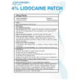 thumbnail image 6 of Puregen Labs Lidocaine 4% Numbing Pain Relief Patch, 30 Patches, 2PK, 6 of 6