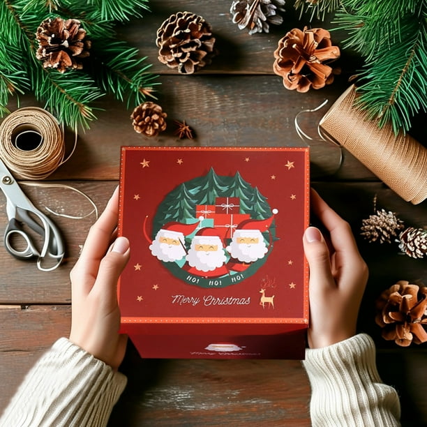 Christmas Gift Box Packaging Box Candy Small Gift Packaging Box Christmas Gift Holiday Gift Packaging Gift With Handbag