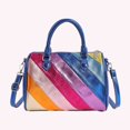 thumbnail image 3 of Bolso Cruzado Rayas Arcoiris Damas Pu Cu Lujo para Mujeres, 3 of 9