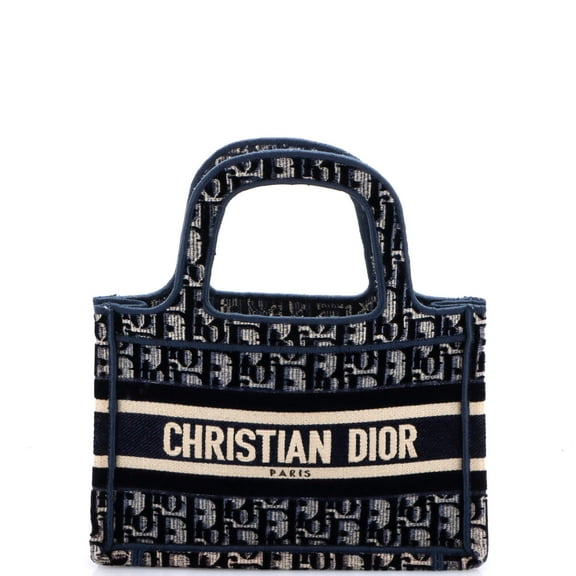 Pre-Owned Book Tote Oblique Velvet Mini By Rebag