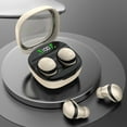 thumbnail image 2 of QTOCIO Wireless Bluetooth Headphones, 5.3 In Ear Intelligent Noise Reduction Long Battery Life Wireless Bluetooth Earphones, Beige, 2 of 8