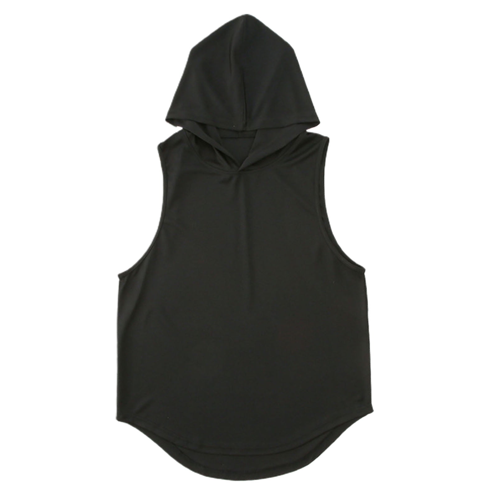 xiaobai Men Shirt Round Neck Breathable 