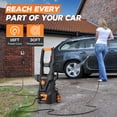 thumbnail image 3 of NEXPOW Electric Pressure Washer, 4000PSI Max 2.6 GPM Power Washer with 30 ft Hose, 4 Different Pressure Tips, Foam Cannon, Perfect for Cars, Patios, 3 of 12