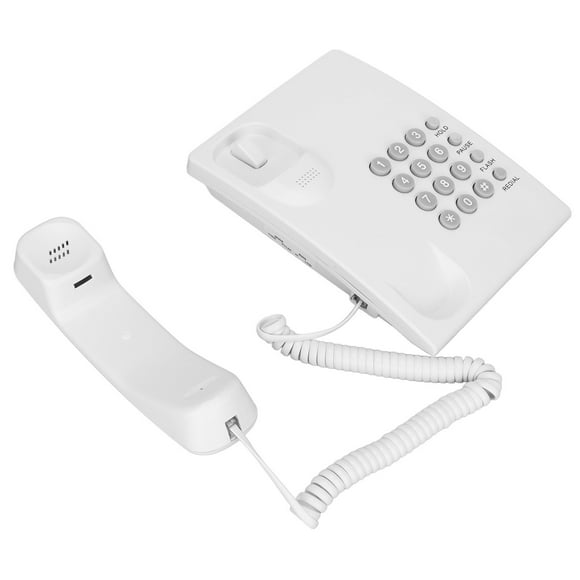Desktop Wall Mounted Telephone,Desktop Wall Mounted Telephone Corded Landline Phones Landline Phone Compact and Lightweight