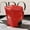 Red, variant on JGJJUGN Ceramic Cup - Unique Shaped Recycling Bin Mug - 3D Daily Use Drinkware - Creative Bin Cup - Eco-Friendly Home Decor - Colorful Tableware - Interesting Gift Idea