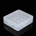 thumbnail image 4 of Battery Storage Holder,Durable Plastic Transparent Case Battery Storage Organizer Battery Storage Case Sleek Aesthetic, 4 of 12