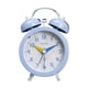 thumbnail image 1 of Reloj despertador analógico azul lindo for dormitorio decoración del hogar reloj despertador multifuncional con pilas, 1 of 6