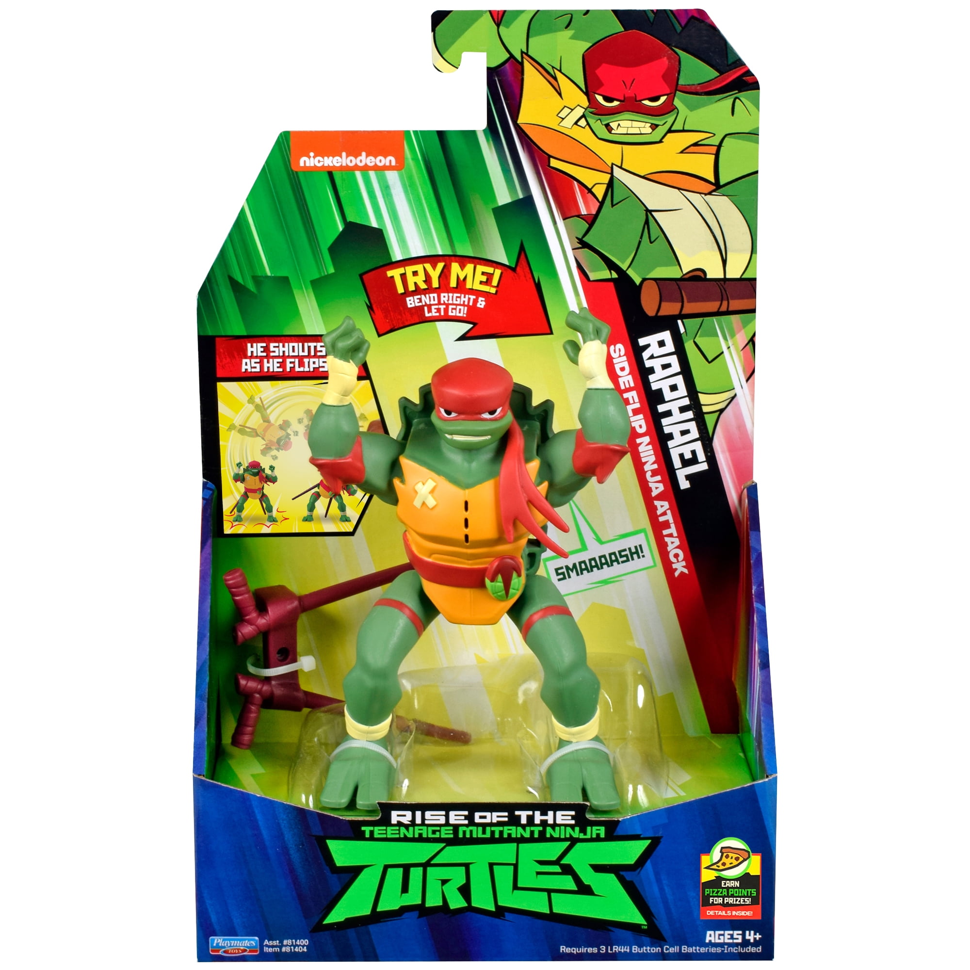 flipping ninja turtle