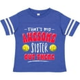thumbnail image 3 of Inktastic That's My Awesome Sister out There with Softballs Boys or Girls Toddler T-Shirt, 3 of 5