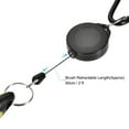 thumbnail image 3 of Uxcell Double Sided Retractable Cord Clip Dust Groove Cleaner Golf Club Brush Yellow, 3 of 6