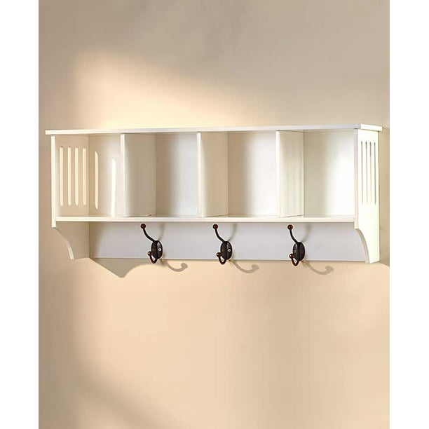 Entryway Benches Or Wall Shelves White Shelf Com - Entryway Wall Shelf And Bench