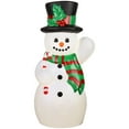 thumbnail image 1 of Christmas 24" Lighted Blow Mold Outdoor Decor Vintage Snowman 12.2048 in x 10.2363 in x 24.0157 in x 1.6979 lb, 1 of 6