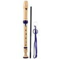 thumbnail image 1 of 1 Set Musical Instrument Recorder Beginner Soprano Recorder 8-hole Recorder Flute for Kids, 1 of 8