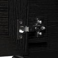 thumbnail image 6 of Woodland 40W Shoe Bench with Doors and Coat Rack in Black Oak - Engineered Wood, 6 of 9