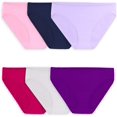 thumbnail image 1 of Fruit Of The Loom Womens 360 Stretch Microfiber Bikini Panty Assorted 6 Pack, 9, 1 of 6