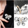 thumbnail image 2 of Hearth & Gear DSADKI Variety Styles Brooch Color Rhinestone Brooch Pin Cute Shape Corsages Brooches Decoration For Women Girls Pin Backings Locking Pin Backs for Flower Rhinestones for Crafts Back of, 2 of 7