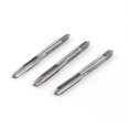 thumbnail image 1 of 3Pcs Reemplazable M6x1.0 HSS Recto Flute Mano Gris, 1 of 2