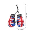 thumbnail image 2 of Miangastore Hanging Decor Boxing Gloves Pendants Multi 1 Pair 7.5x2x1.8in, 2 of 8