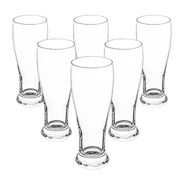 Set de 6 Vasos de Cristal Transparentes 460 ml