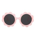 thumbnail image 1 of Kmbangi Enfants Lunettes de Soleil de Plage, Forme de Fleur Ronde UV400 Lunettes de Protection, 1 of 9