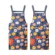 thumbnail image 1 of Delantal de tela impermeable con estampado de 2 piezas, delantal de lona para cocina doméstica, para catering, 1 of 5