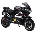 thumbnail image 2 of Trendix 49cc Kids Dirt Bike, Easy to Start, No.92 Gas Prowered Pocket Motorbike 4-Stroke Voice Lower than 2-Stroke Off Road Trail Bike, Mini Motorcycle with 8 Inch Wheels, 2 of 8