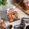 thumbnail image 4 of (3 pack) Quest Protein Shake, Gluten-Free, 30g Protein, Coffee, 11fl oz, 4 Count, 4 of 12