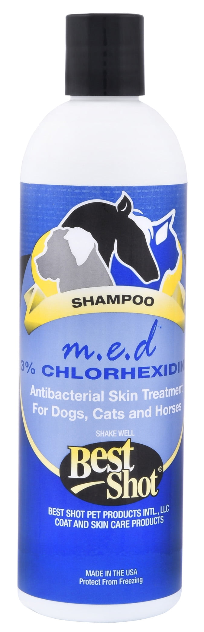 12 oz M.E.D. 3 Chlorhexidine Shampoo