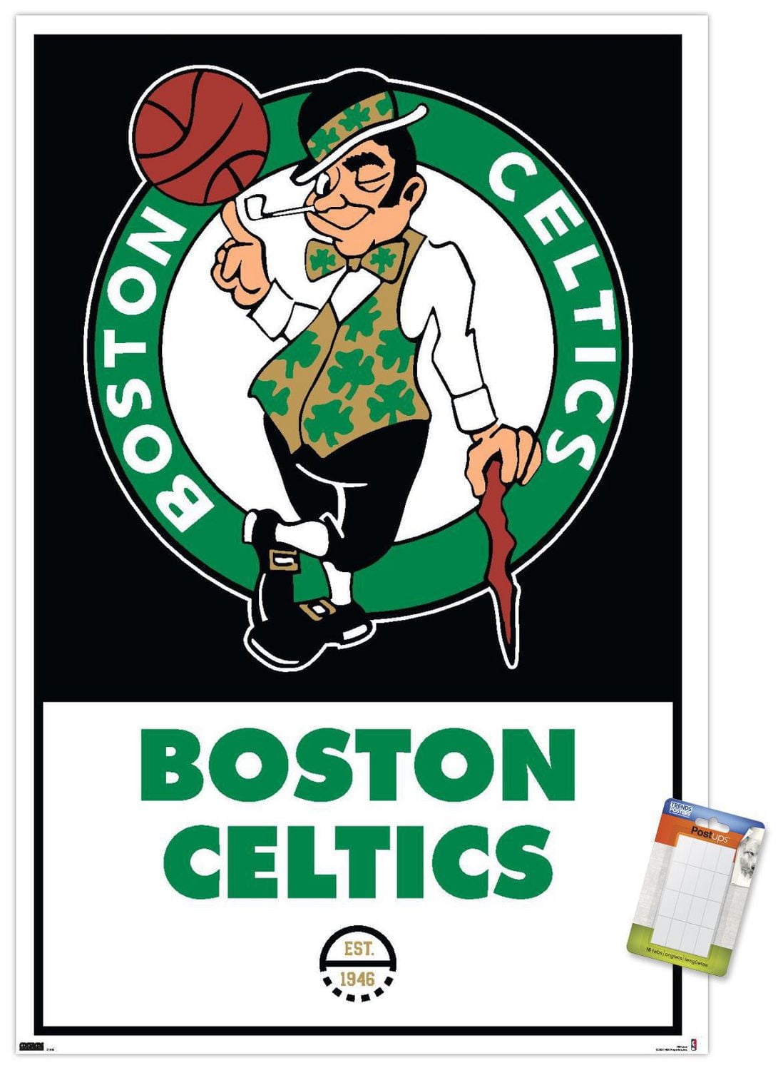 NBA Boston Celtics - Logo 21 Wall Poster