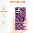 thumbnail image 2 of Liquid Marble Waves Case for Samsung Galaxy S22 Ultra ,Aesthetic Art Design Pattern TPU Shock Proof Cover Case, 2 of 5