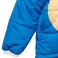 thumbnail image 5 of SEGA Sonic The Hedgehog Zip Up Winter Coat Puffer Jacket Toddler to Big Kid, 5 of 5