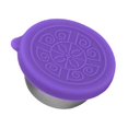 thumbnail image 1 of Billuyoard Tapa de recipiente para ensalada, recipientes para salsa de acero inoxidable, tazas para condimentos, accesorio para condimentos para Cocina y Comedor Violeta, 1 of 6