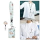 thumbnail image 4 of Titular de la tarjeta de identificación Cordón de de la desmontable Cuerda para colgar Llavero Correa para el cuello Accesorios para mujeres Doctor Profesor estiloG Hugo Titular de la tarjeta, 4 of 10