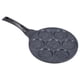 thumbnail image 1 of Sartén de 7 agujeros, mini sartén plana para panqueques, antiadherente, para huevos de hamburguesa, para cocina de inducción, con cara sonriente, 1 of 14