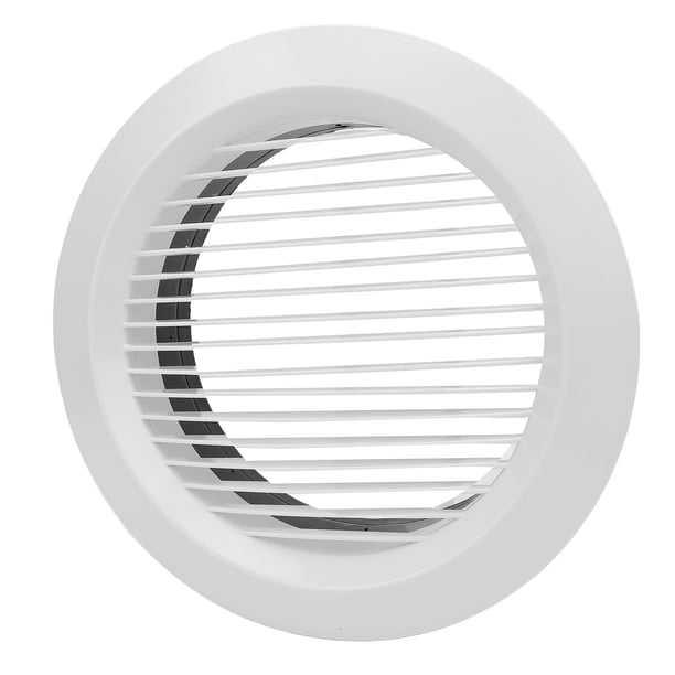 Rejilla De Ventilación De Aire, Cubierta De Ventilación Redonda De ABS Liviana, Malla De Nailon Desmontable Blanca De 200 Mm, Diseño Compacto Para Sala De Estar De Oficina