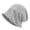 Light Gray, variant on Womens Slouchy Beanie Hat with Studded Star Pattern Soft Knit Skull Cap Retro Casual Warm Winter Pull On Cap