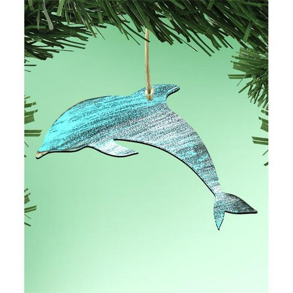Designocracy 995191-M Dolphin Wooden Magnet Wall Decor