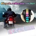 thumbnail image 1 of Meileang Motorcycle Frame Sticker Self-Adhesive Strong Stickiness Waterproof Motorcycle Bicycle Safety Reflective Decal Tape, 1 of 7