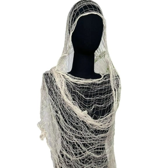 Fashion Distressed Scarf Ripped Mesh Hole Shawl Wrap for Lady Travel Photography