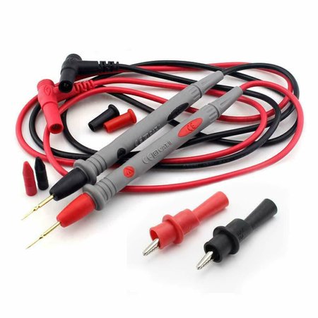 Measuring Instrument Electrical Inspection Measurement Pen Tester Probe Volt Meter Cable Tipped Probe Multimeter Test Leads