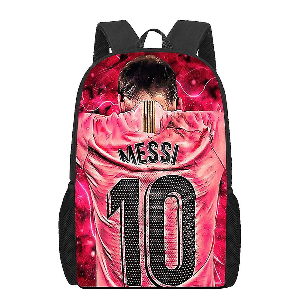 Football star messi School Bags For Boys Girls 3d Print School Backpacks Kids Bag Kindergarten Backpack Men Child Mochila