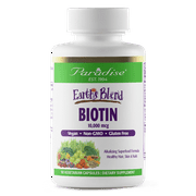 Paradise Earth's Blend Biotin Supplement, Whole Body Health, Vegan, 90 Count Vegetarian Capsules