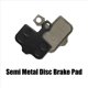 thumbnail image 3 of 8X Pastillas de Freno de Metal Sinterizado Pastillas de Freno de Disco para SPEEDUAL ZERO 8X 10X 11X 10+ G1 Accesorios para Scooter Eléctrico B, 3 of 5