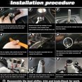 thumbnail image 3 of Sidaley Retenedor de perilla de cambio Interior de coche, adaptador de palanca de cambios Manual automotriz, pieza de repuesto de limitador, accesorio Vehículos, repuestos y accesorios Mis Plata Sidaley VI017764-03B, 3 of 6