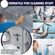 thumbnail image 5 of Enjugador negro mate de 10 pulgadas, enjugador de acero inoxidable compatible con el baño, 5 of 5